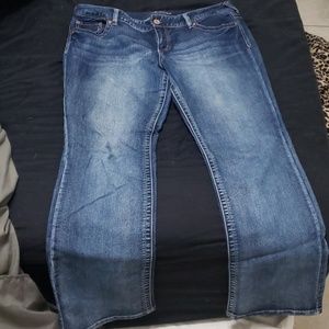 Boot cut jeans